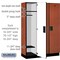 Salsbury Industries 1 Tier Designer Locker, 54"Wx76"Hx18"D, 3 Door, Cherry 18-21368CHE - alternate 8